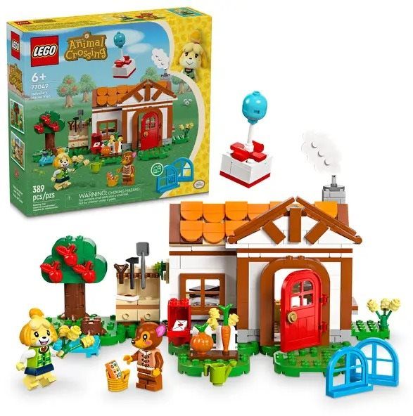 LEGO® Animal Crossing™ 77049 Visit to Isabelle