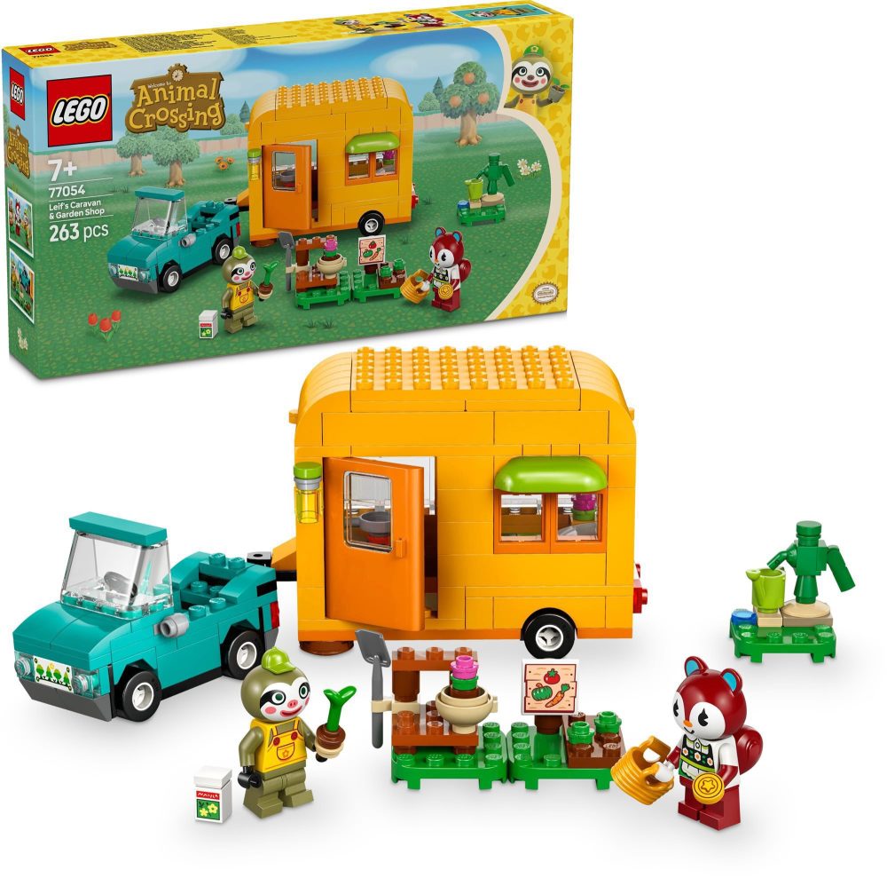 LEGO® Animal Crossing™ 77054 Leif, Caravan and Gardening