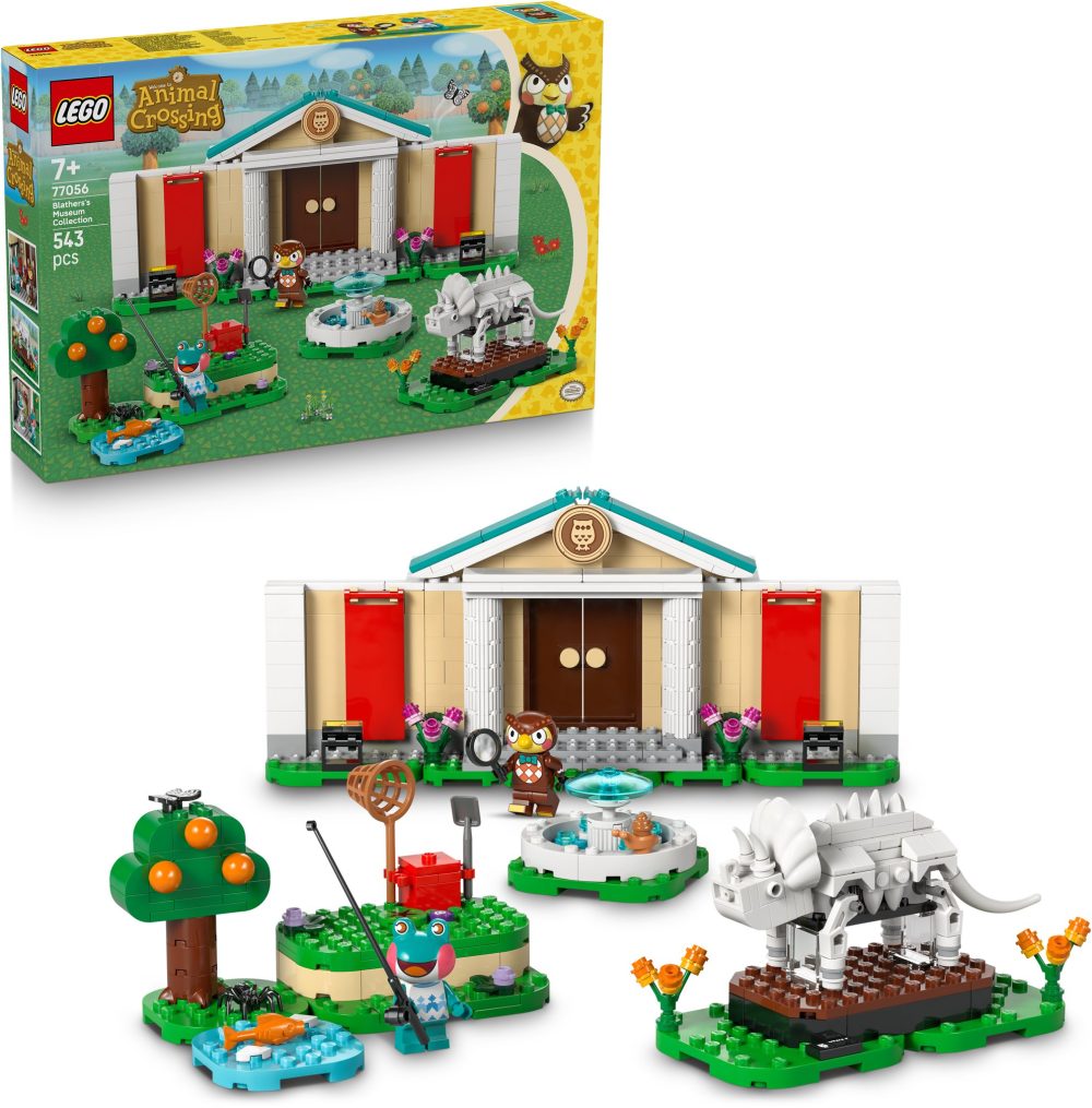 LEGO® Animal Crossing™ 77056 Blathers and his museum collection