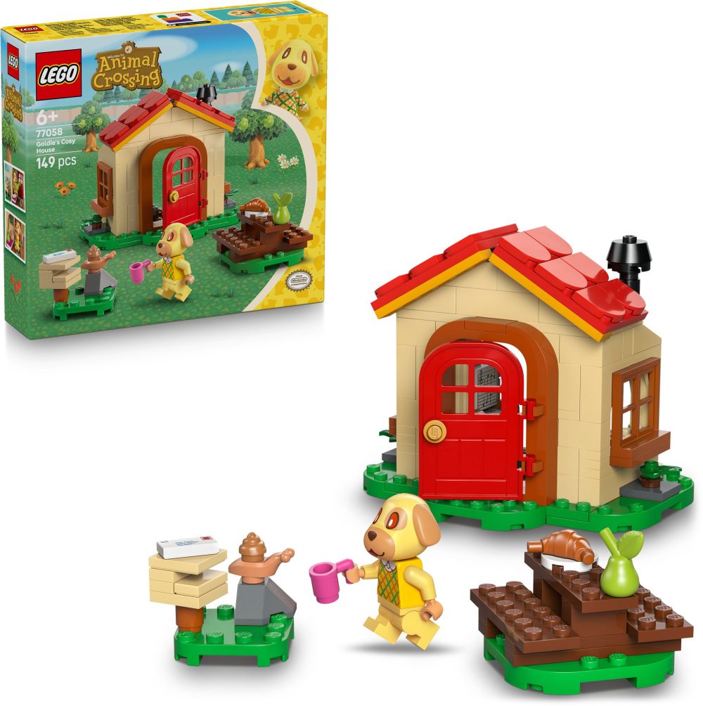LEGO® Animal Crossing™ 77058 Goldie and Her Cozy House