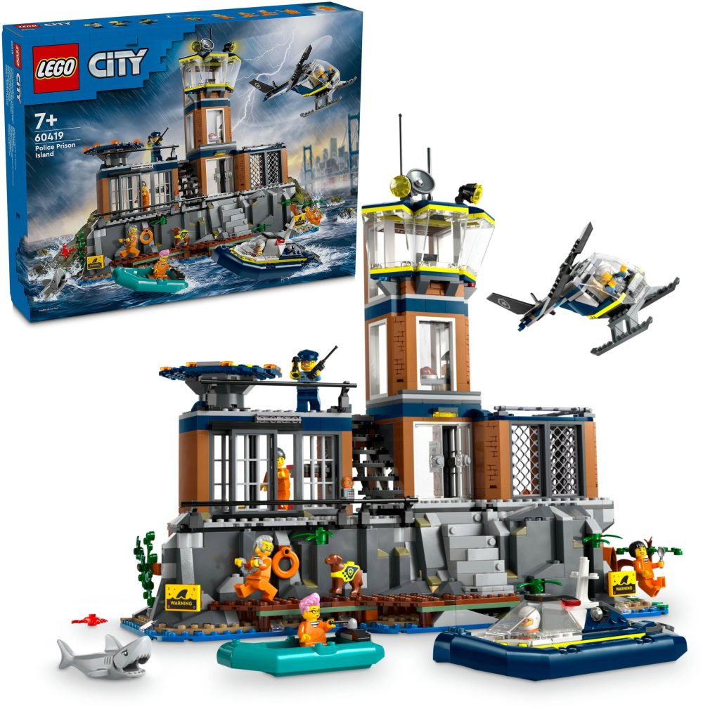 LEGO® City 60419 Police and Prison on the Island