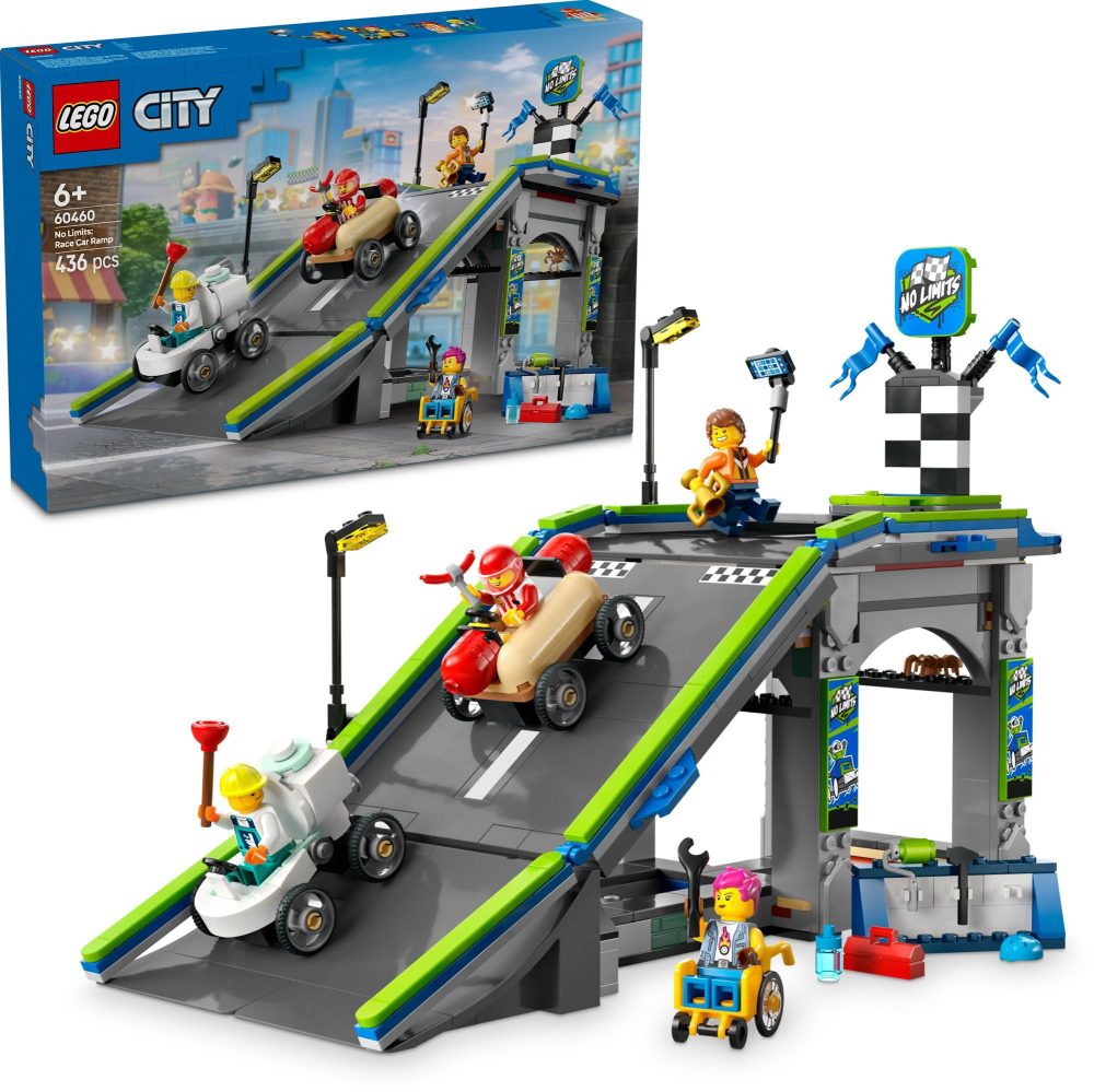 LEGO® City 60460 Your Rules: Race track with ramps