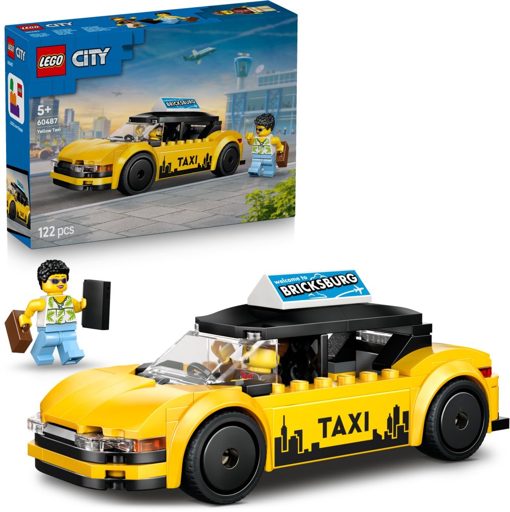 LEGO® City 60487 Yellow Taxi
