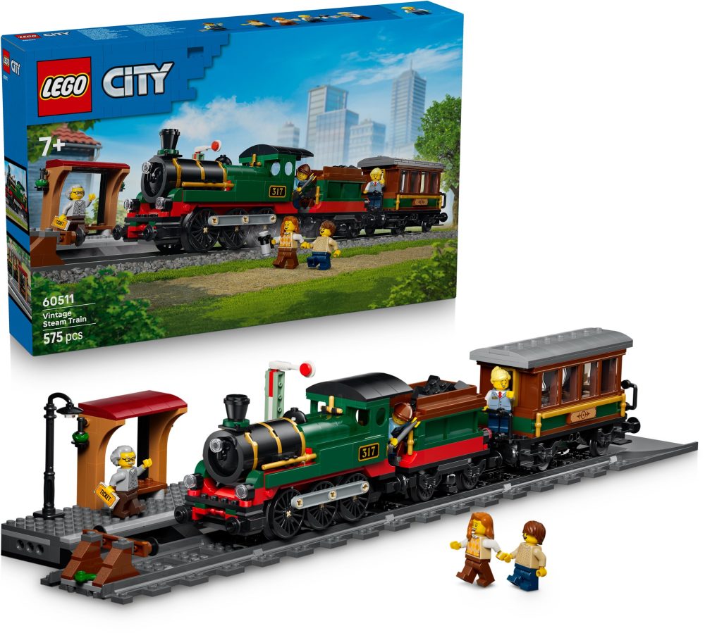 LEGO® City 60511 Vintage Steam Train