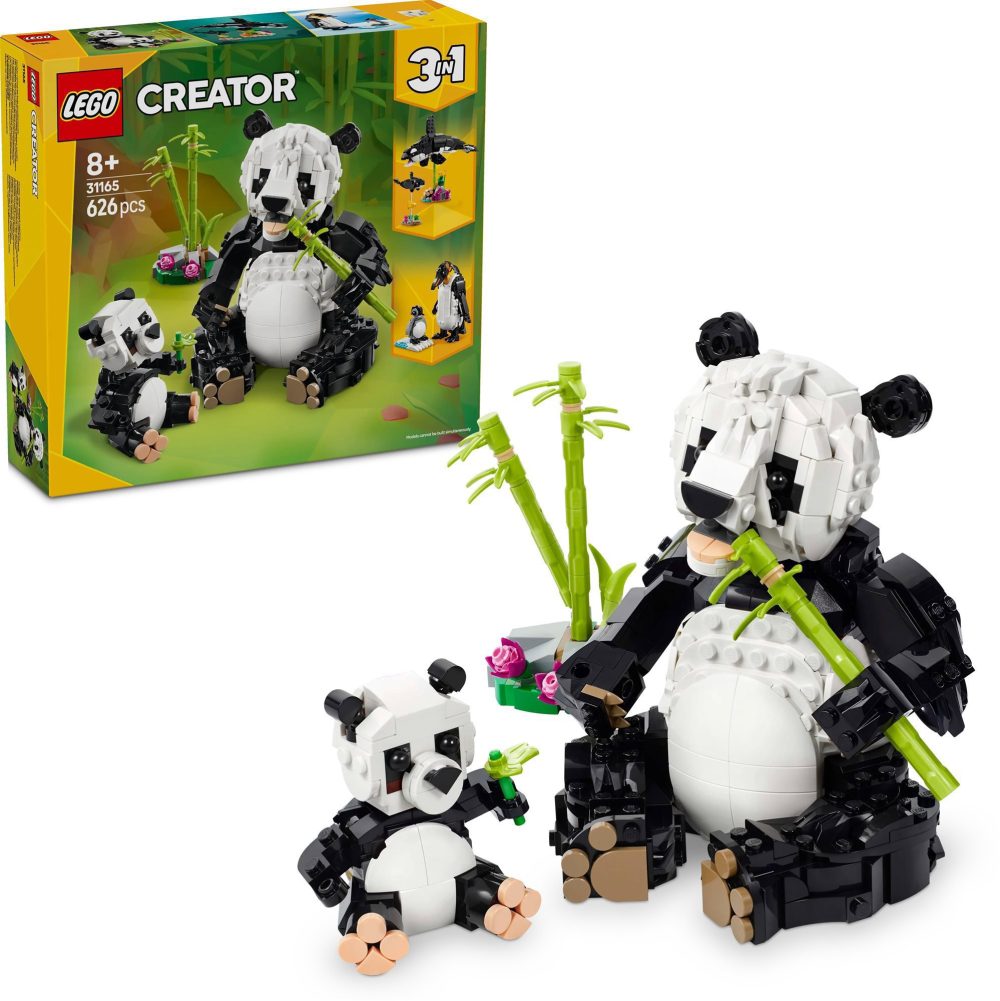 LEGO® Creator 3 in 1 31165 Wild Animals: the Panda Family