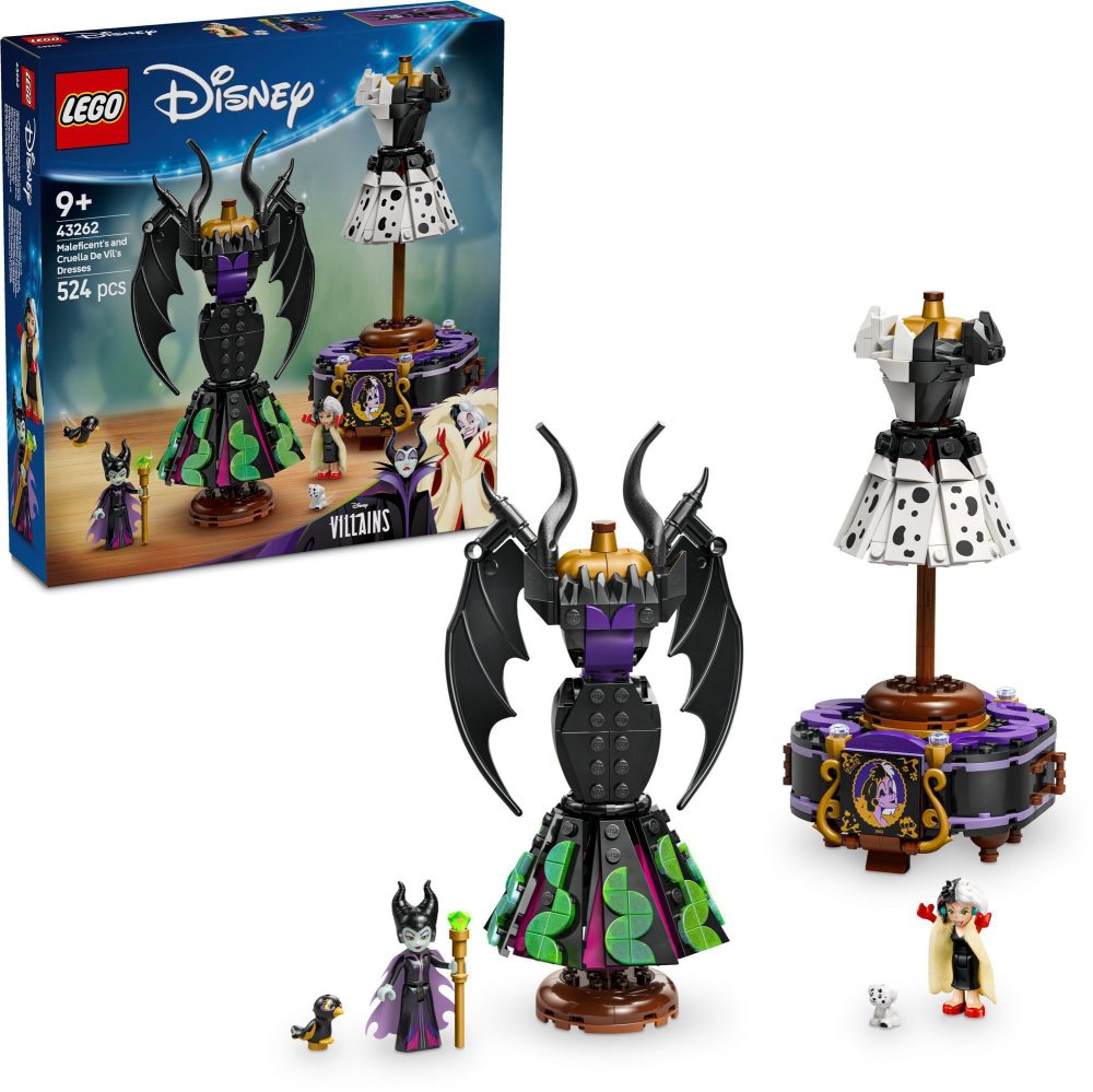 LEGO® - Disney 43262 Dresses of Maleficent and Cruelly de Vil