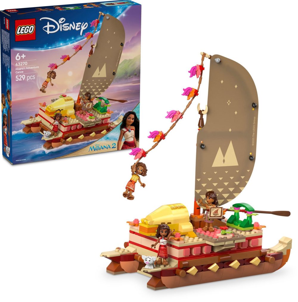 LEGO® - Disney Princess 43270 Vaiana and the Canoe Adventure