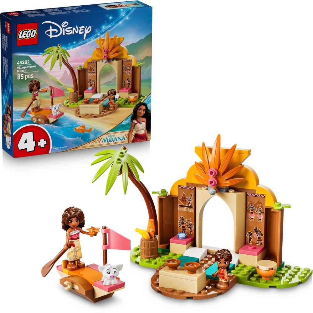 LEGO® Disney Princess 43282 Village House and Boat