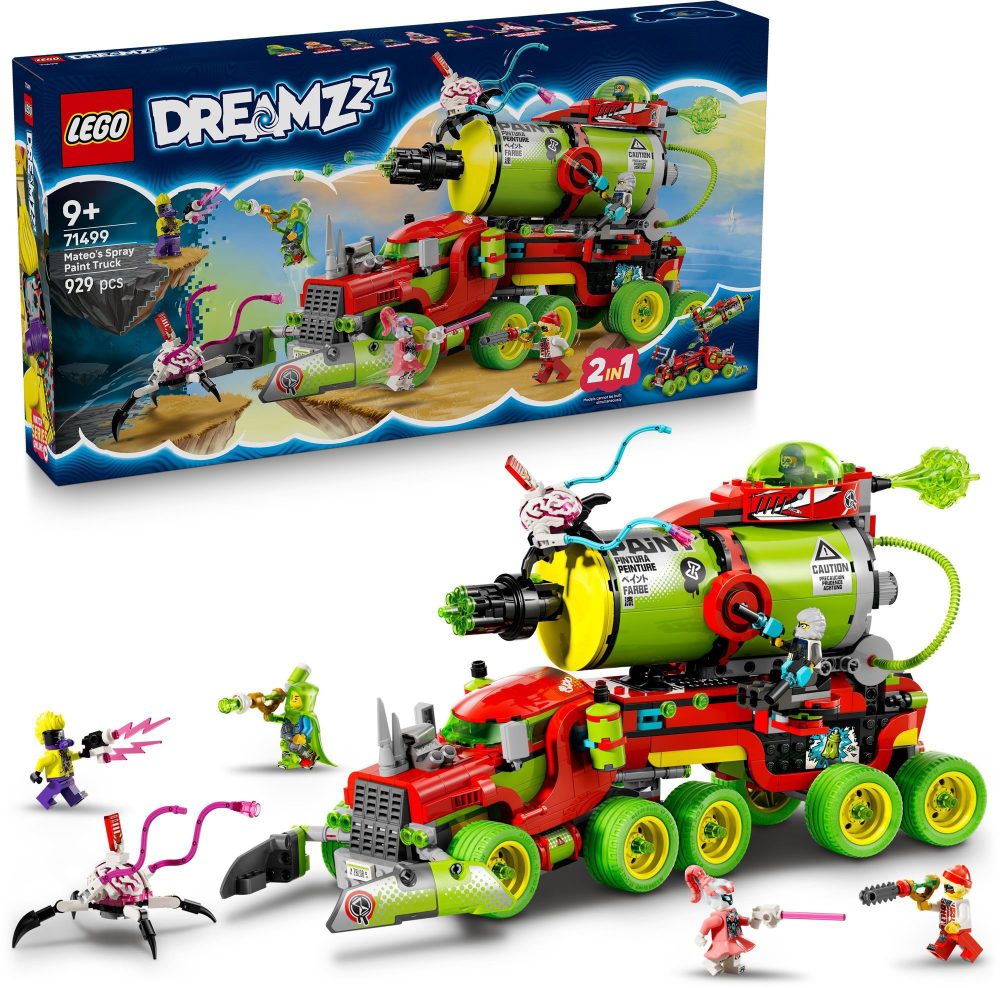 LEGO® DREAMZzz™ 71499 Mateo's vehicle in spray paint