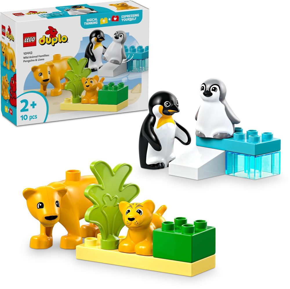 LEGO® DUPLO® 10442 Wild Animal Families: Penguins and Lions