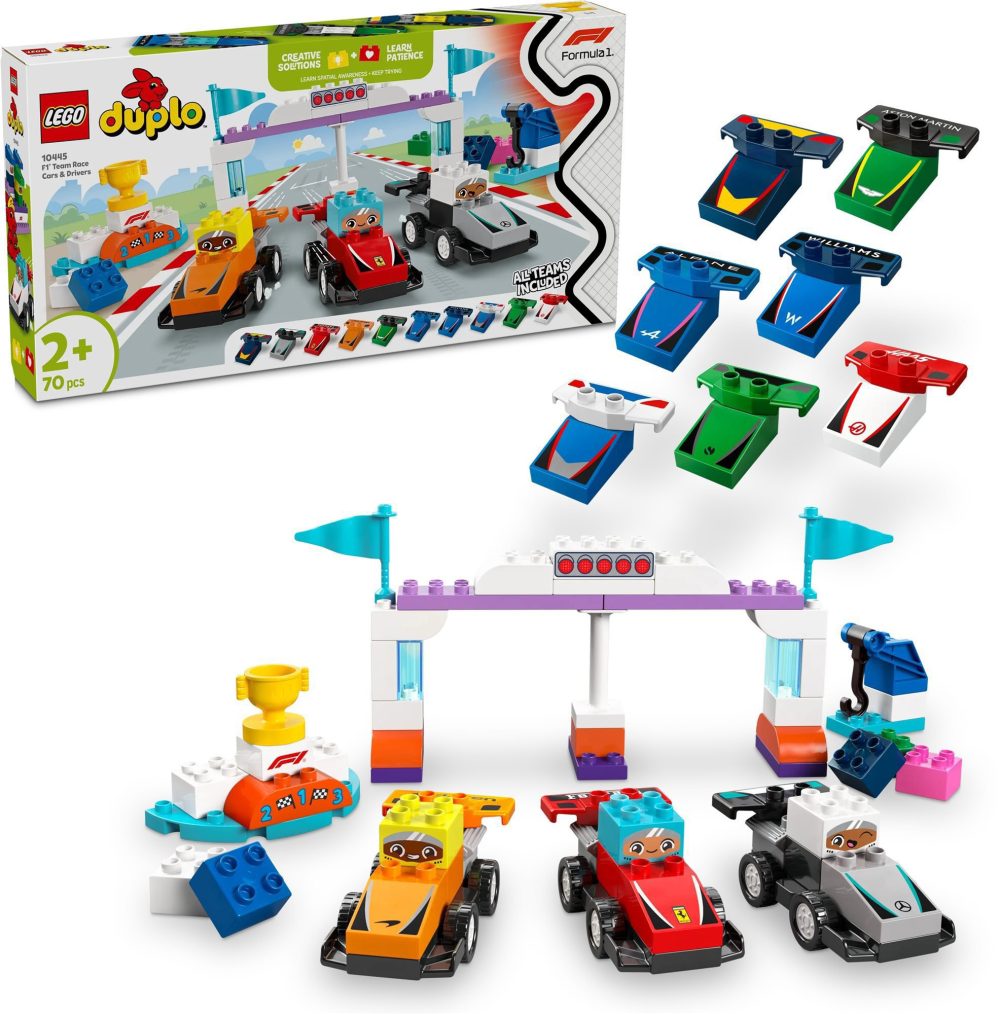 LEGO® DUPLO® 10445 Racing Cars and F1® Team Drivers