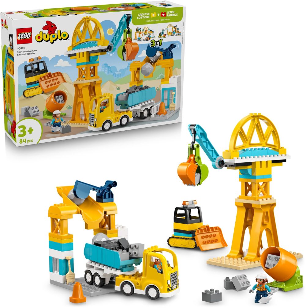 LEGO® DUPLO® 10476 Construction Site and Vehicles 3 in 1