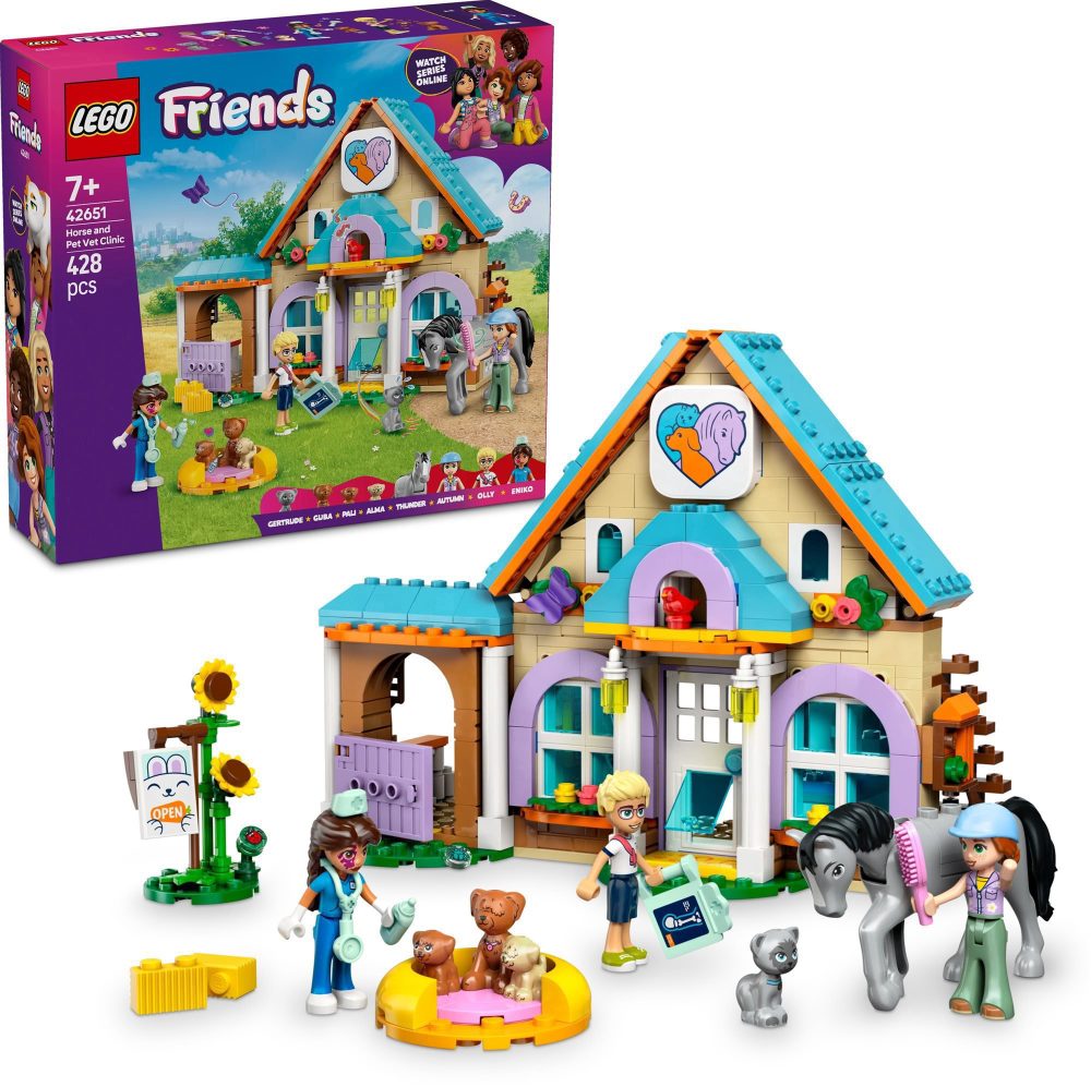LEGO® Friends 42651 Veterinary clinic for horses and pets
