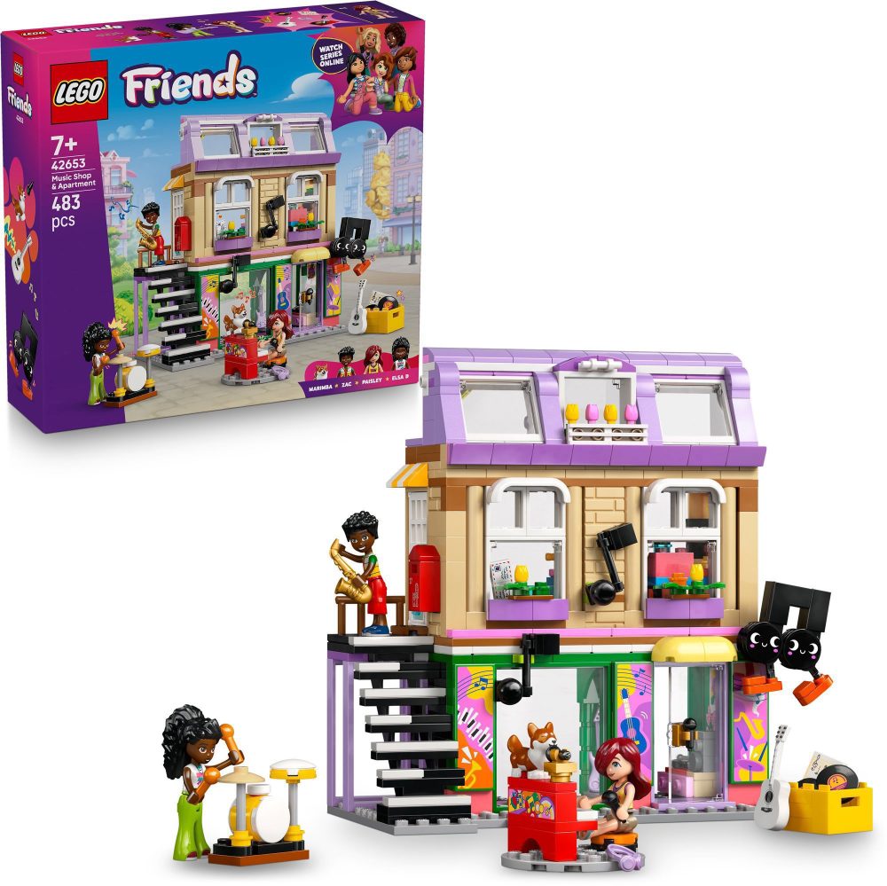 LEGO® Friends 42653 Music Store and Apartment