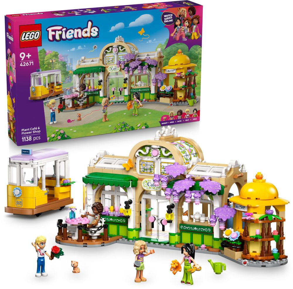 LEGO® Friends 42671 A café full of plants and flowers
