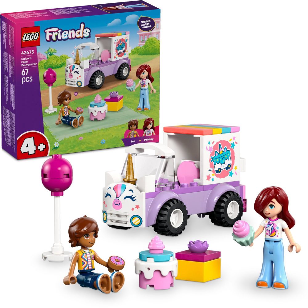 LEGO® Friends 42675 Unicorn Delivery Car with Cake