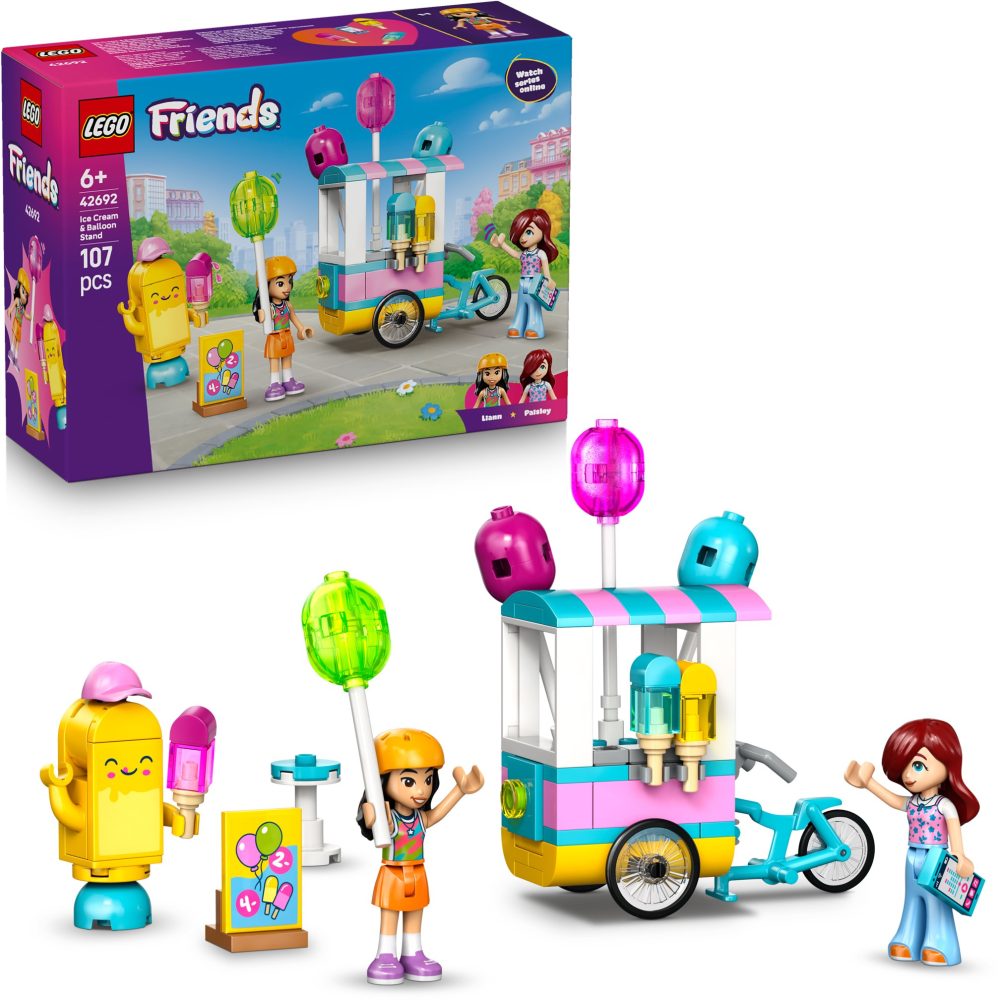LEGO® Friends 42692 Ice cream and balloon stand