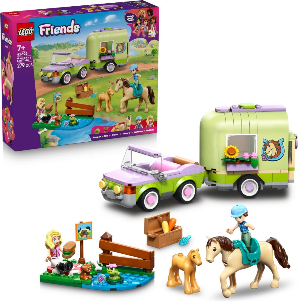 LEGO® Friends 42695 Horse and Foal Trailer