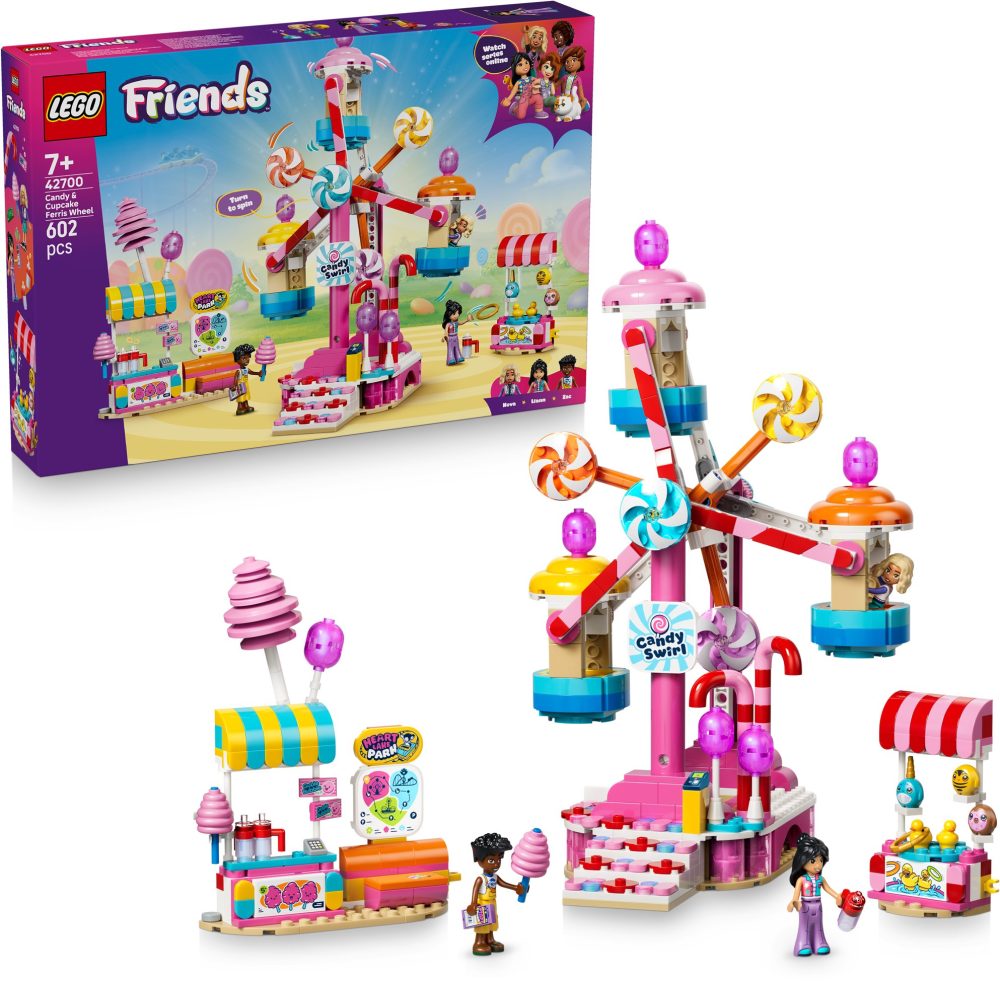 LEGO® Friends 42700 Carousel with sweets and cupcakes