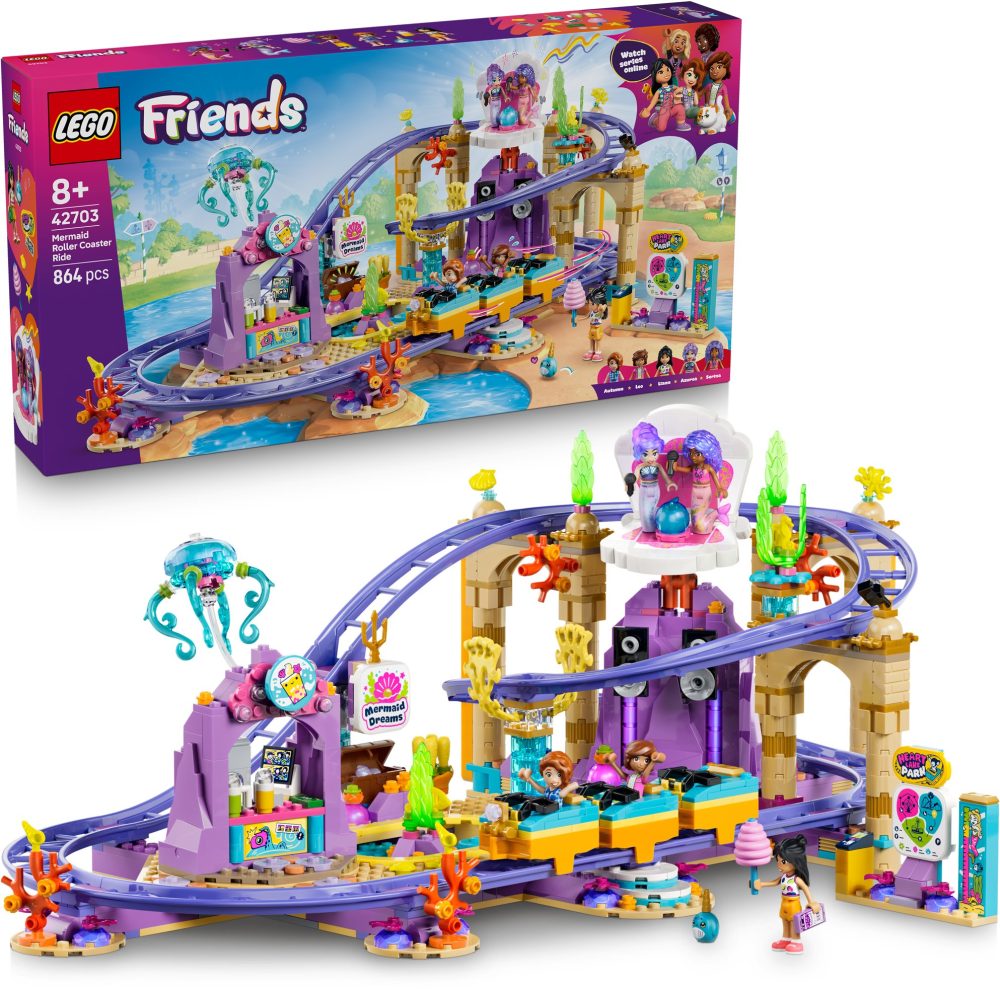 LEGO® Friends 42703 Rollercoaster Ride with Mermaids