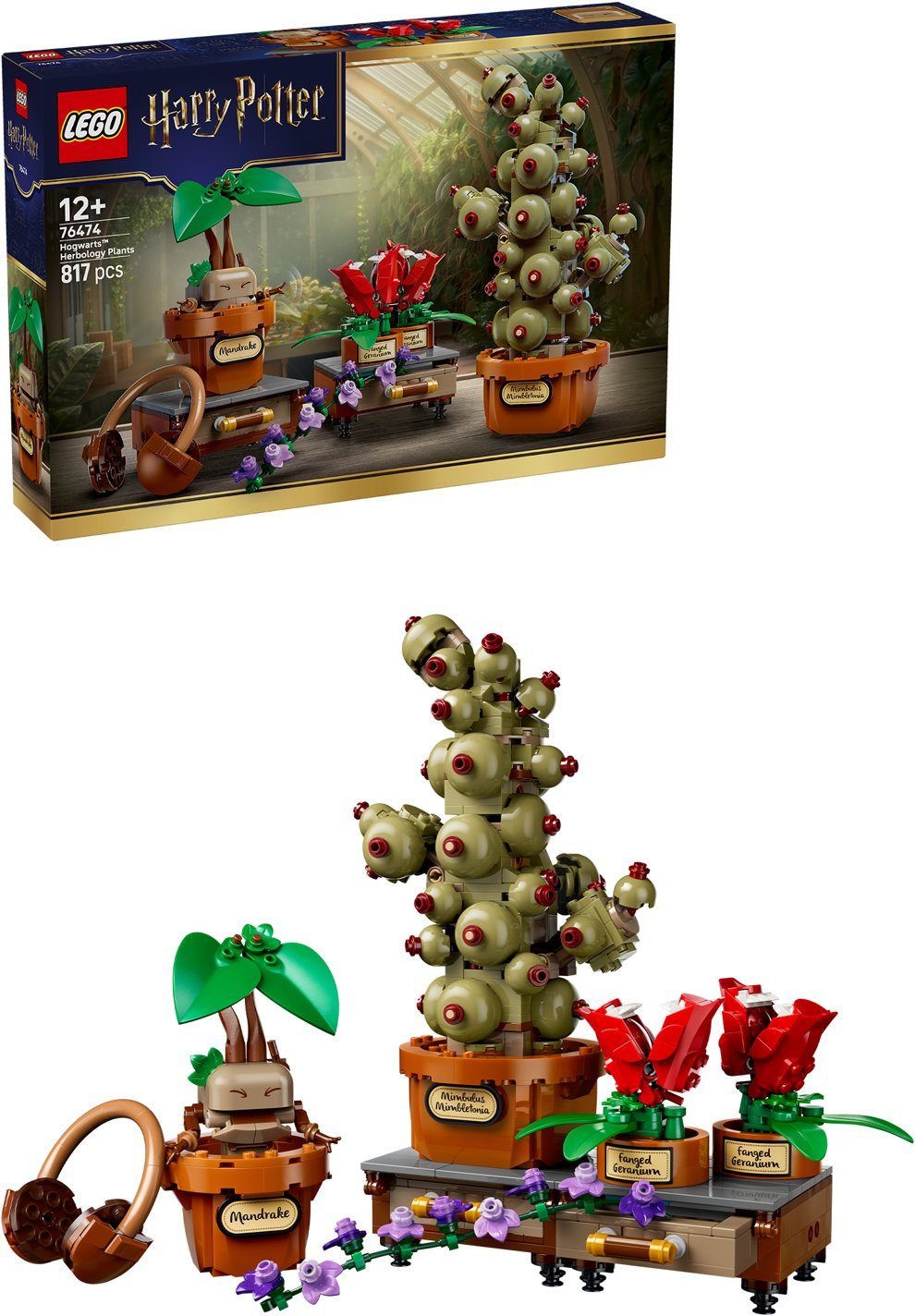 LEGO® Harry Potter 76474 Plants from Hogwarts Herbology Class