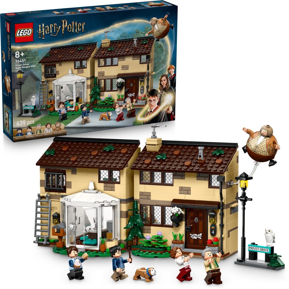 LEGO® Harry Potter™ 76451 Privet Drive: Aunt Marge's Visit