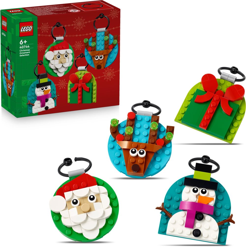 LEGO® Iconic 40744 Christmas Ornament Set