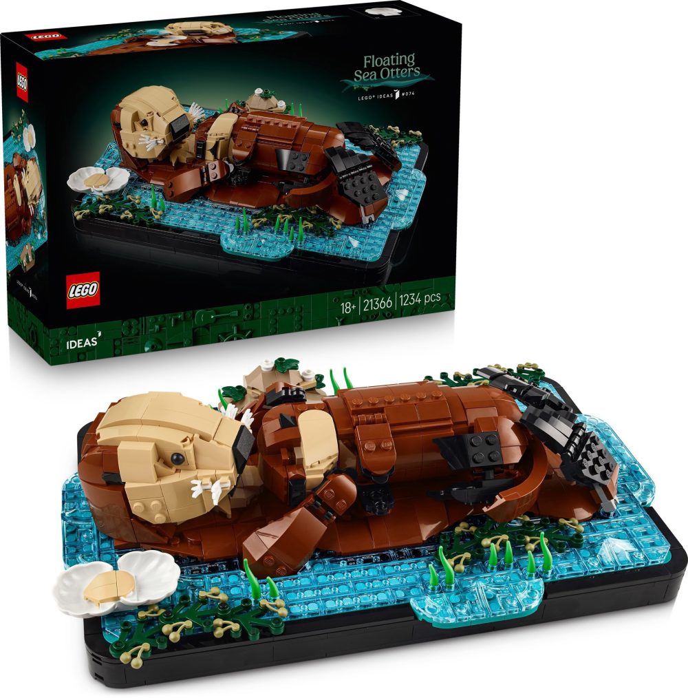 LEGO® Ideas 21366 Swimming Sea Otters