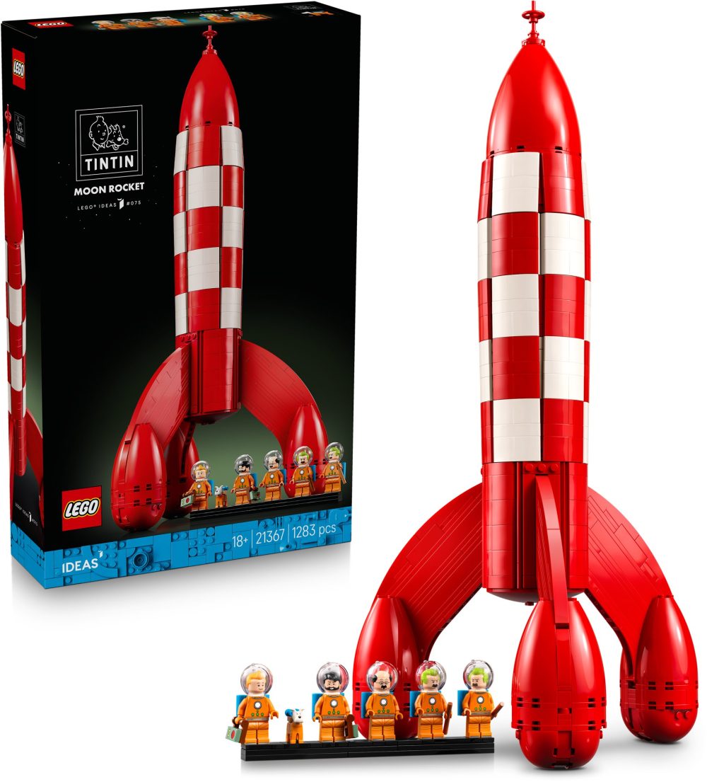 LEGO® Ideas 21367 Tintin® and the Rocket to the Moon