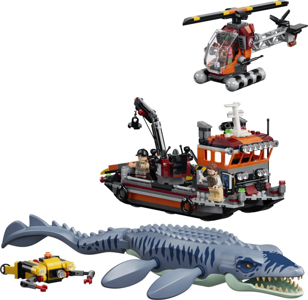 LEGO® Jurassic World 77983 Mosasaurus Dinosaur Attack on the Ship
