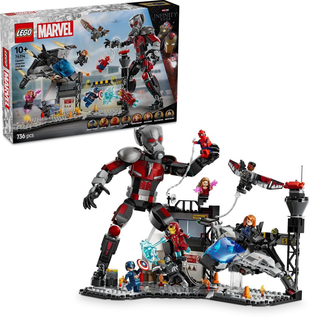 LEGO® Marvel 76314 Action Battle - Captain America: Civil War