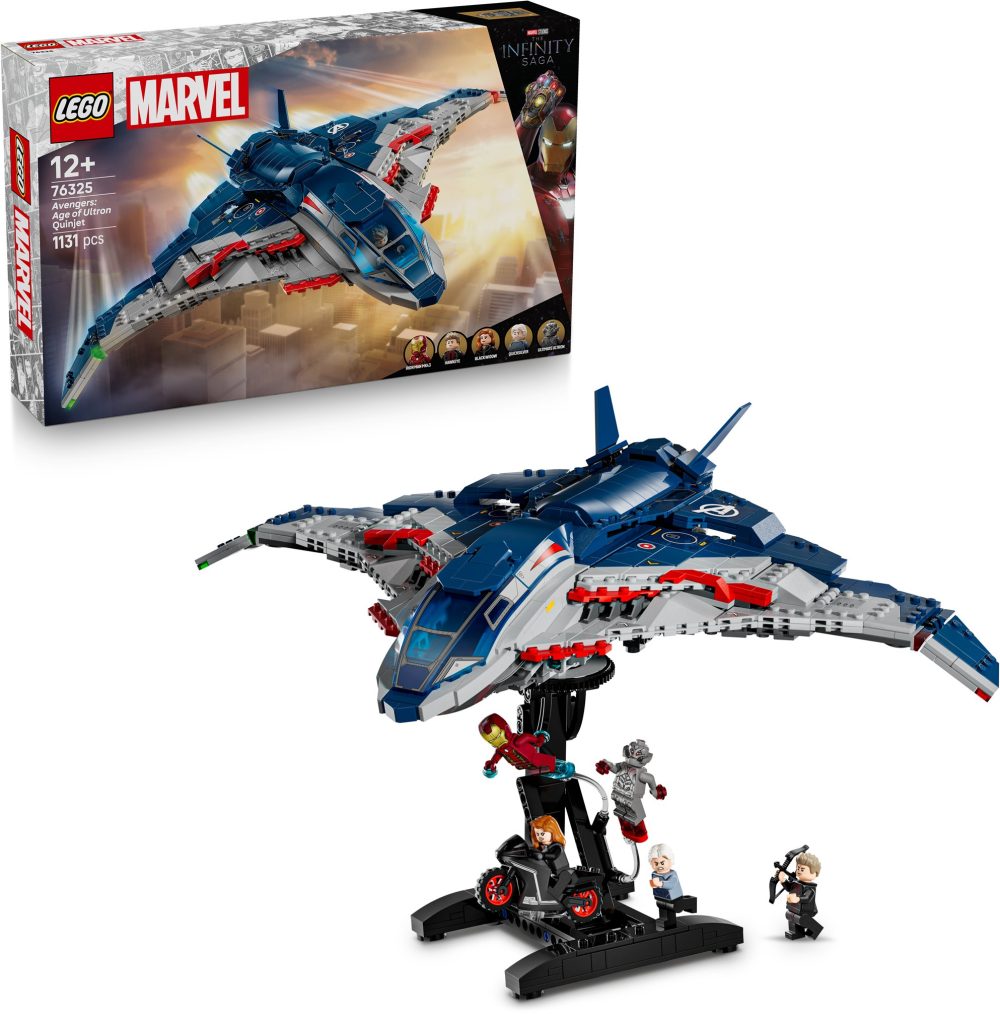 LEGO® | Marvel 76325 Avengers: Age of Ultron Quinjet Fighter