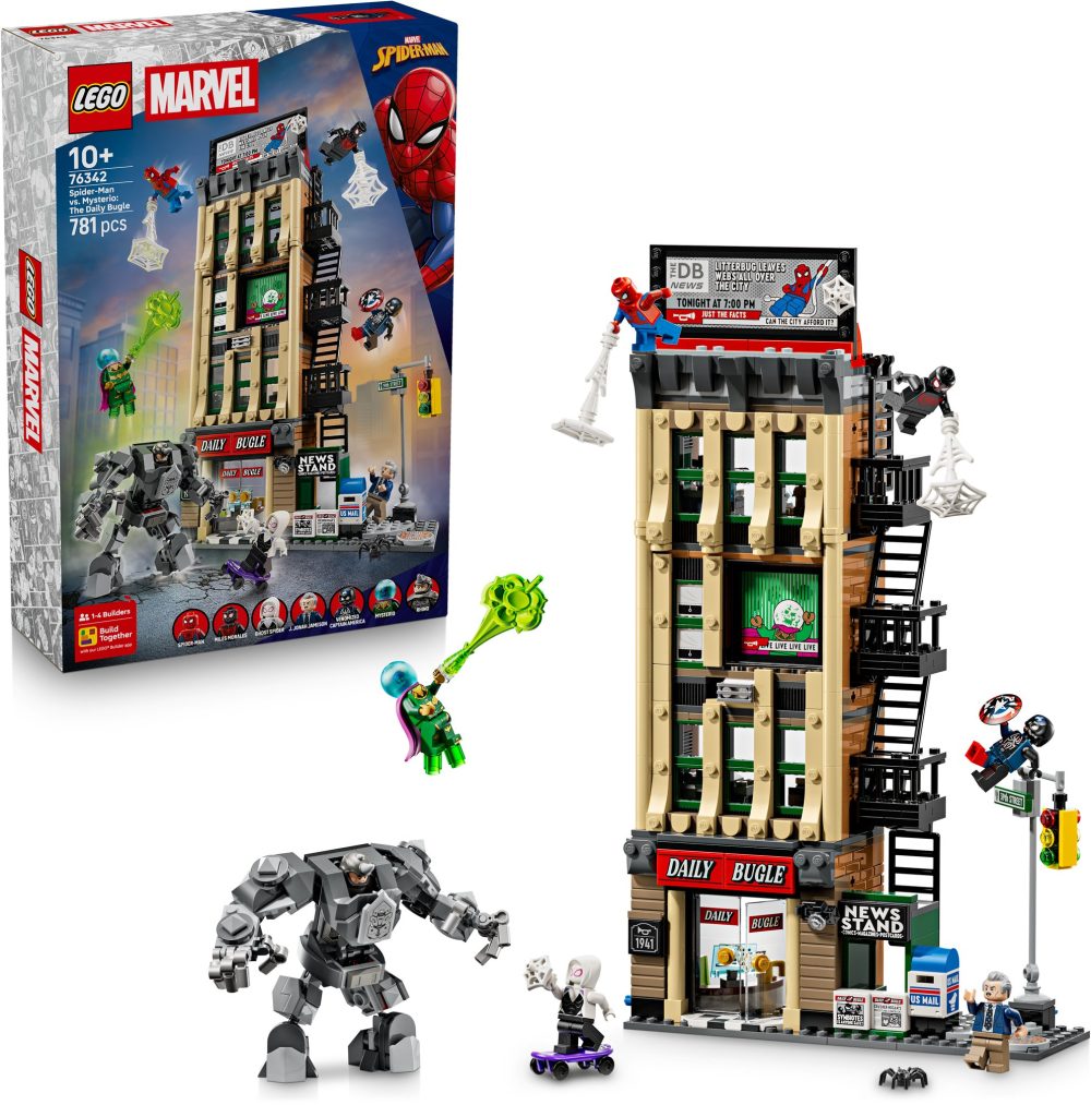 LEGO® Marvel 76342 Spider-Man vs. Mysterio: Daily Bugle
