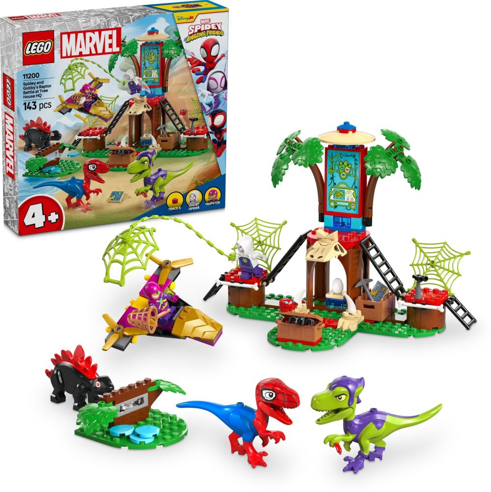 LEGO® Marvel Spidey and his Amazing Friends 11200 Spidey, Gobby and the Raptor Battle at the Tree Ba