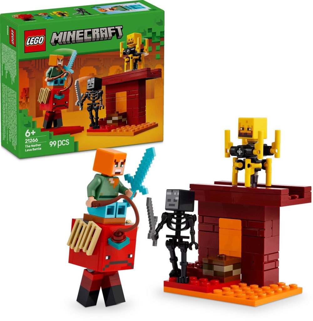 LEGO® Minecraft® 21266 Lava Battle in the Nether