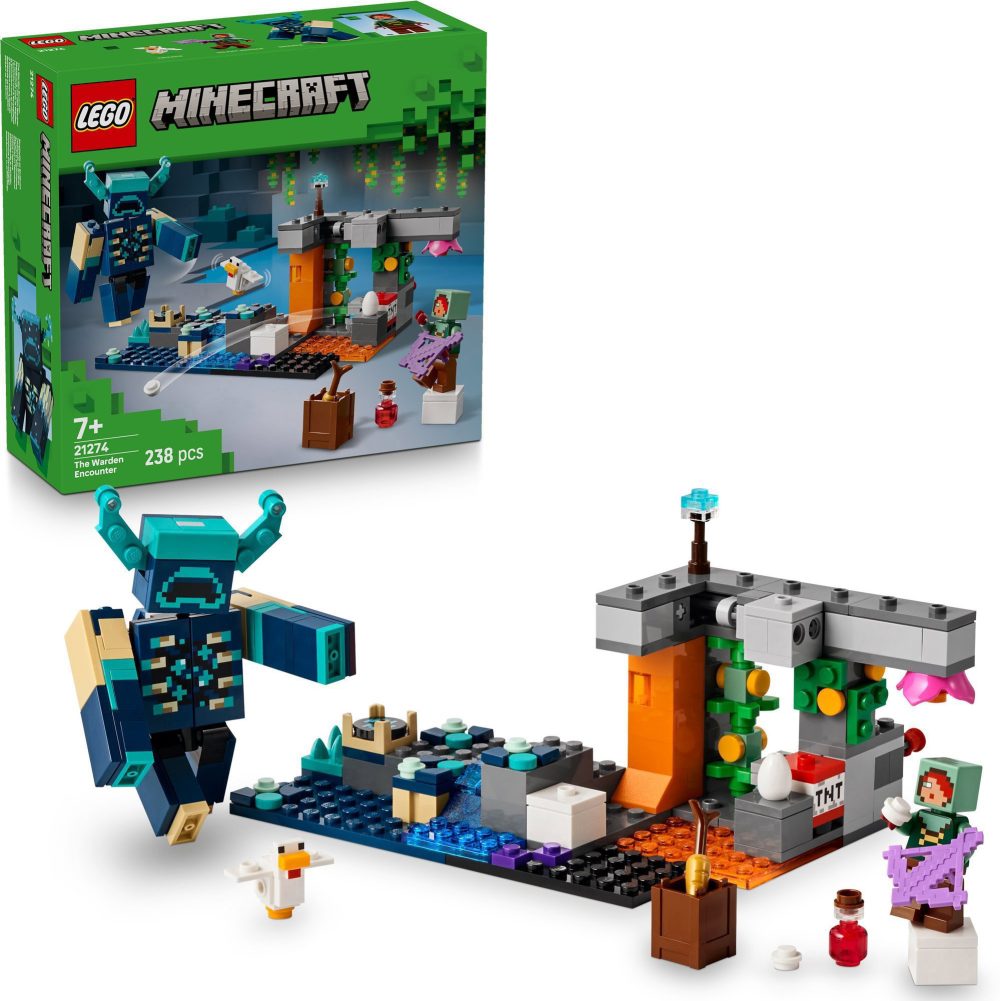 LEGO® Minecraft® 21274 Meeting the Guardian