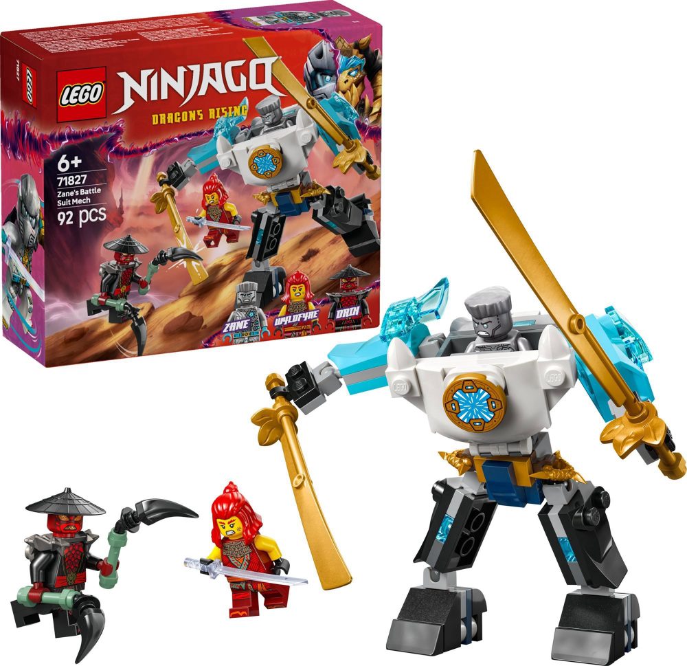 LEGO® NINJAGO® 71827 Zane's Battle Robot Suit