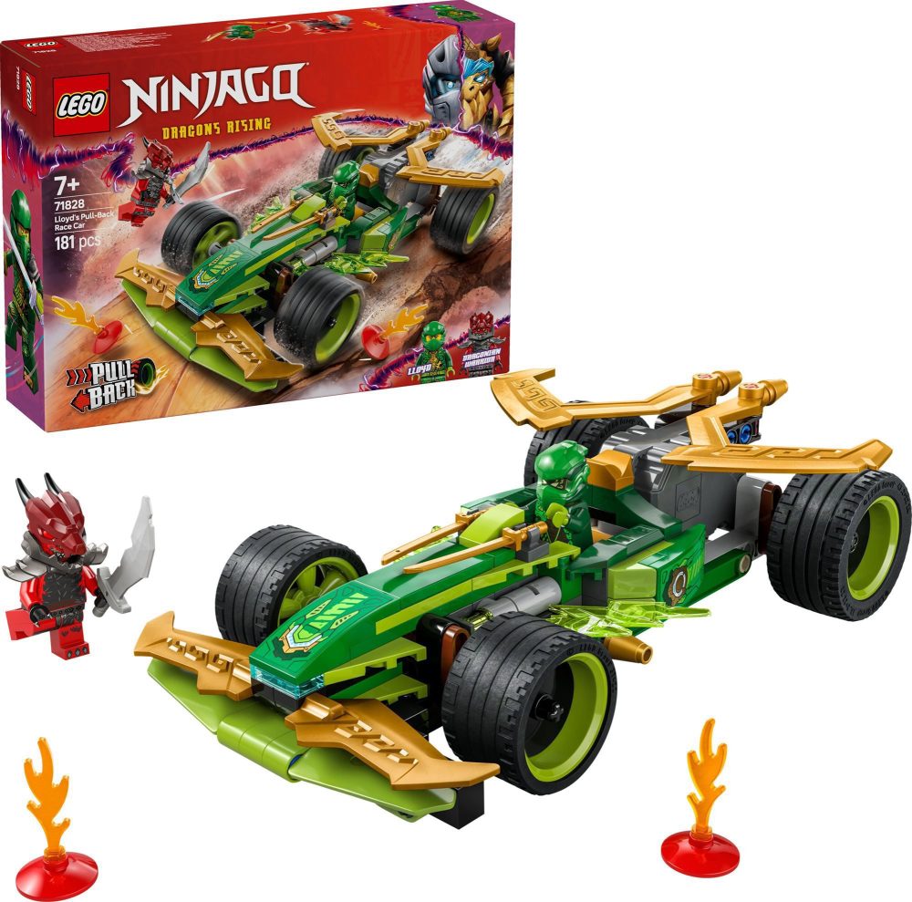 LEGO® NINJAGO® 71828 Lloyd's racing car with wind-up motor