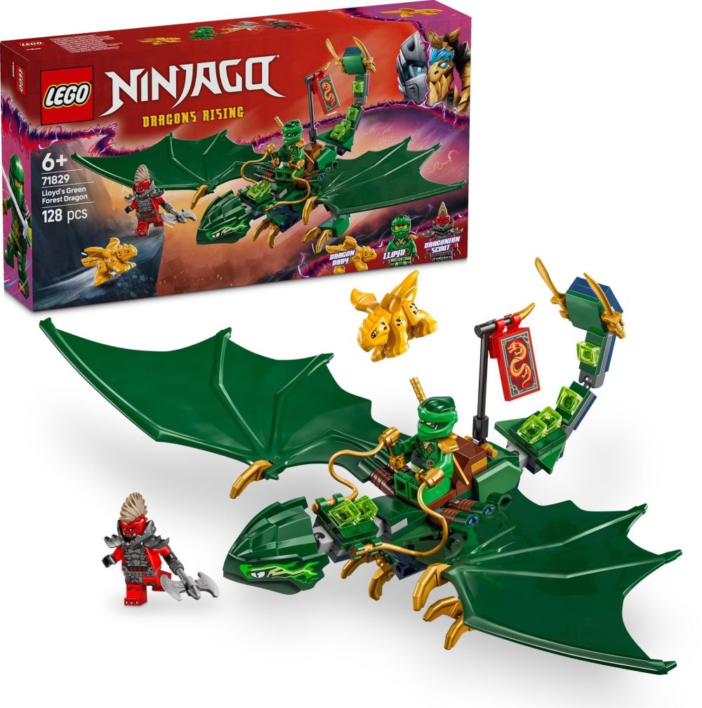 LEGO® NINJAGO® 71829 Lloyd's Green Forest Dragon