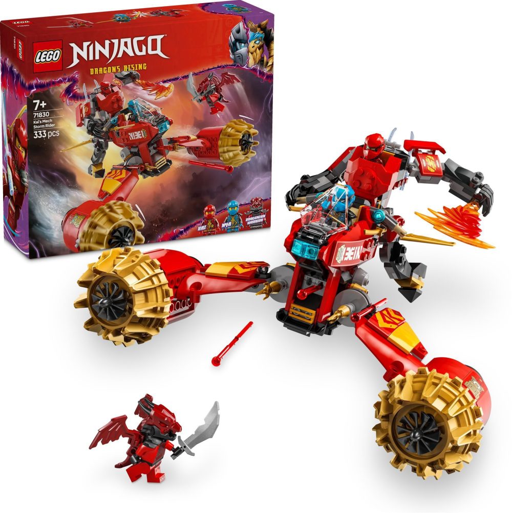 LEGO® NINJAGO® 71830 Kai's Storm Rider and Robot