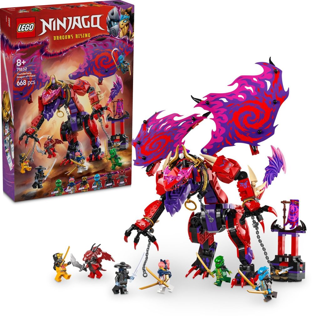 LEGO® NINJAGO® 71832 Chaos Dragon Thunderfang