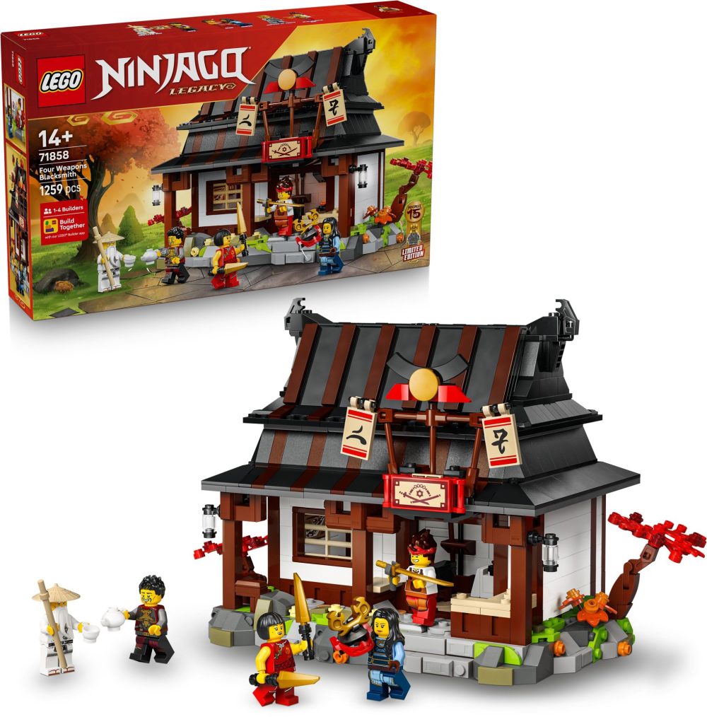 LEGO® NINJAGO® 71858 The Forge Four Weapons: 15 Years of NINJAGO