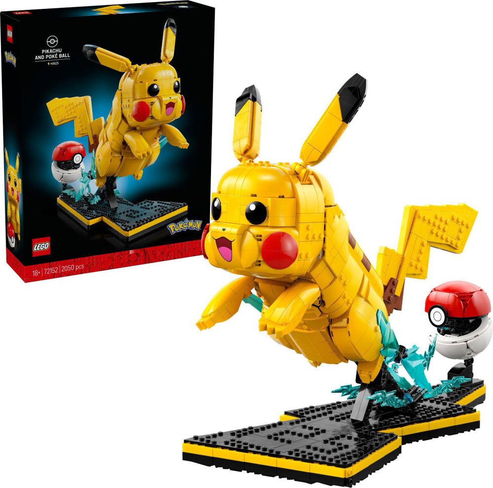 LEGO® Pokémon 72152 Pikachu and Pokéball
