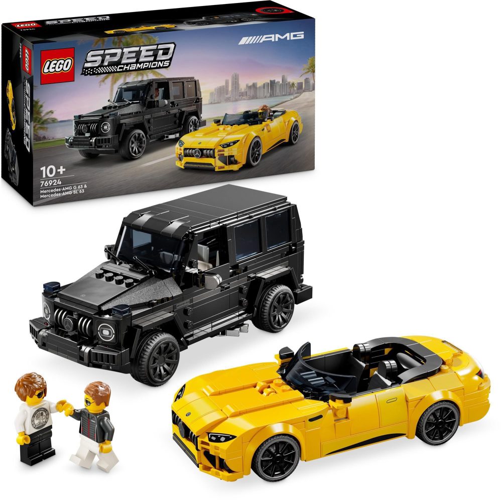 LEGO® Speed Champions 76924 Mercedes-AMG G 63 and Mercedes-AMG SL 63