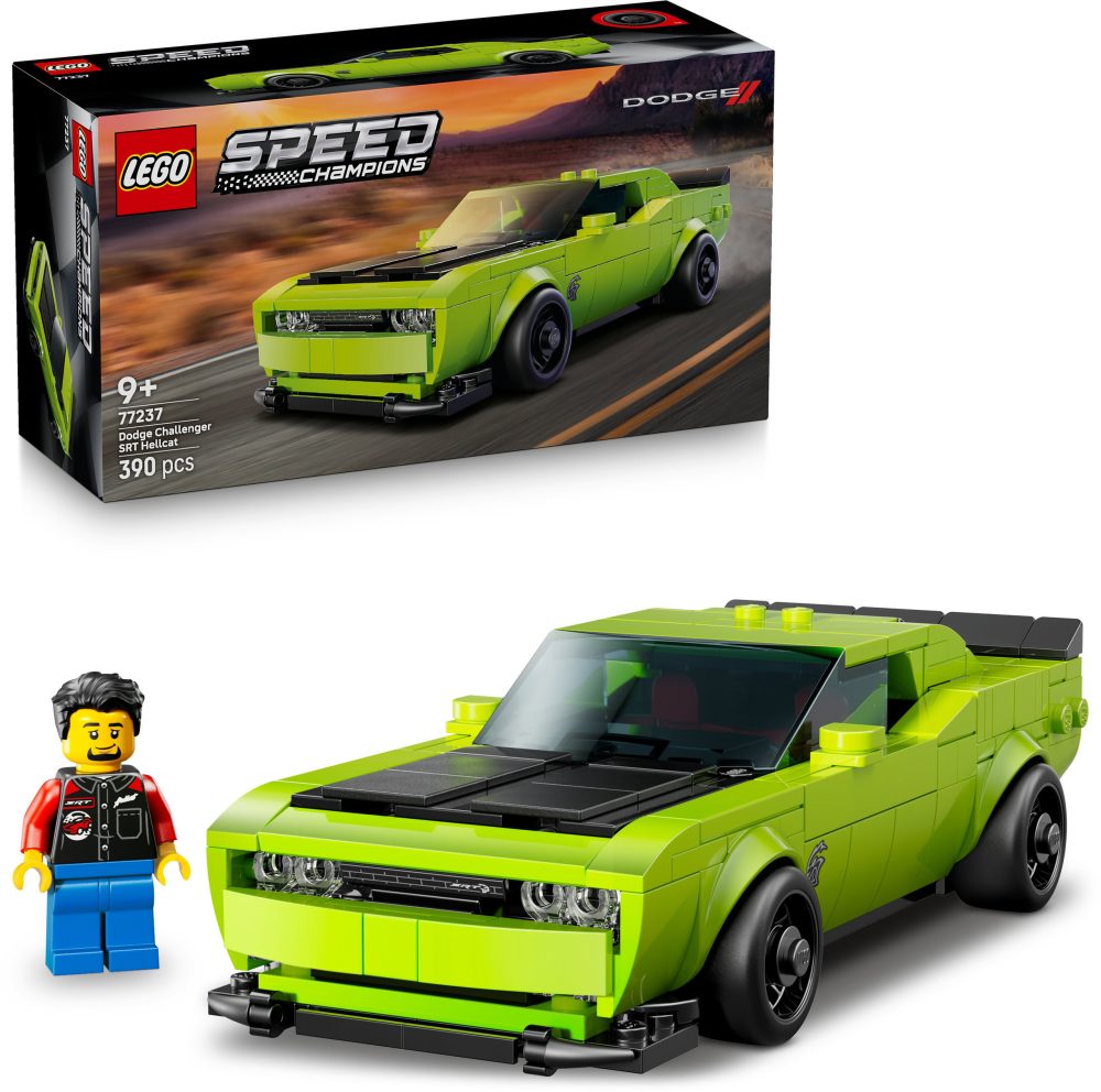 LEGO® Speed Champions 77237 Dodge Challenger SRT Hellcat sports car