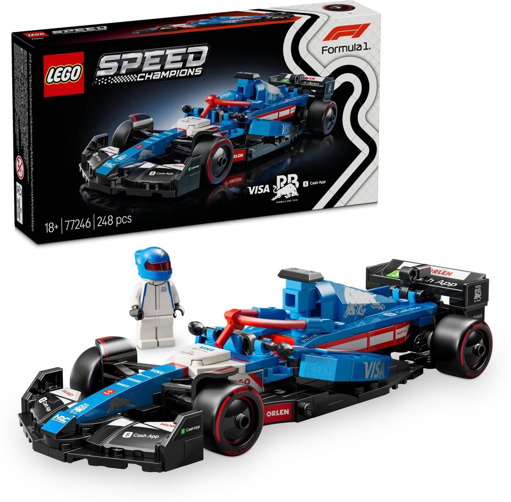 LEGO® Speed Champions 77246 Racing Car Visa Cash App RB VCARB 01 F1®