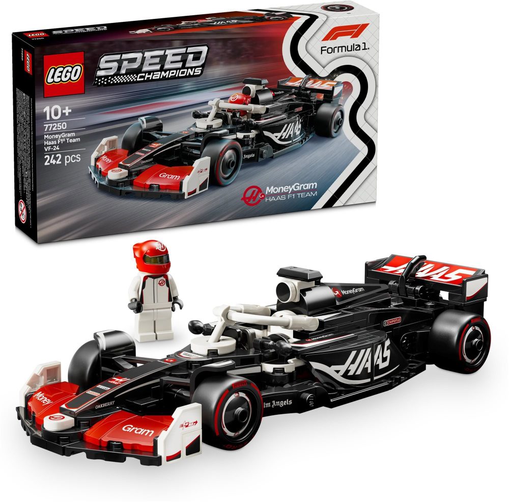 LEGO® Speed Champions 77250 Race Car MoneyGram Haas F1® Team VF-24