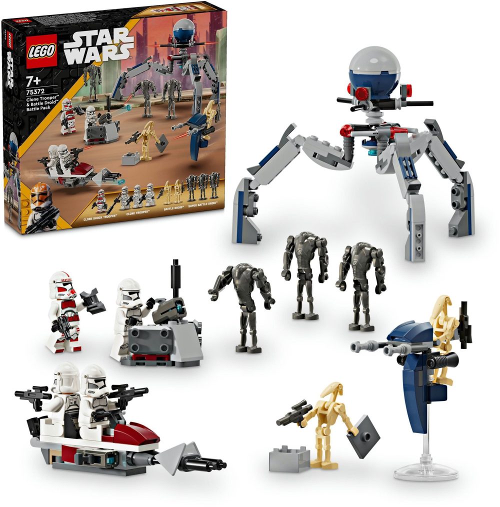 LEGO® Star Wars™ 75372 Clone Trooper and Battle Droid Battle Pack