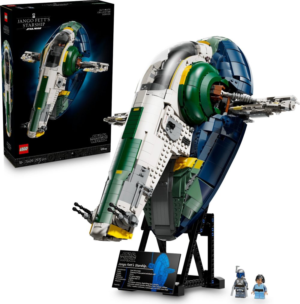 LEGO® Star Wars™ 75409 Jango Fett and his Firespray-class spaceship