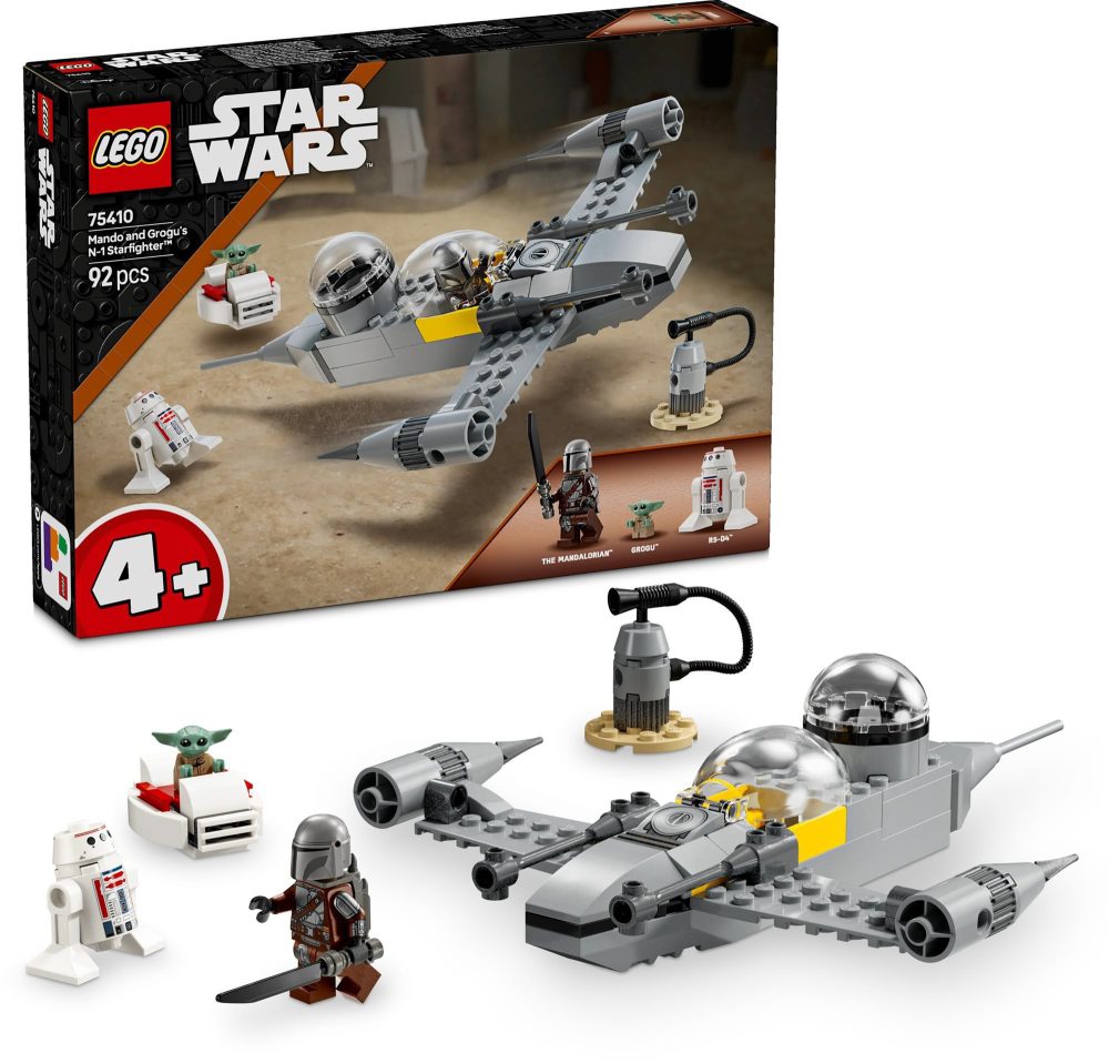 LEGO® Star Wars™ 75410 Mando, Grogu and the N-1 Starfighter™